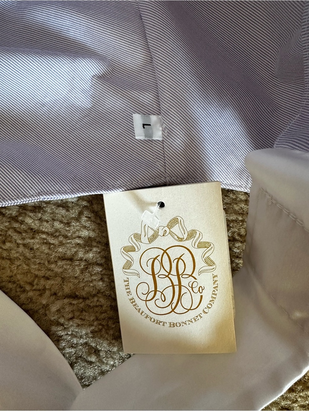 The Beaufort Bonnet Company White Lace-Trim Sun Bonnet - Picture 2 of 3
